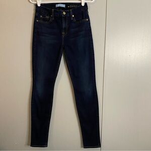 7 For All Mankind The Skinny Jeans Size 25 b(air)